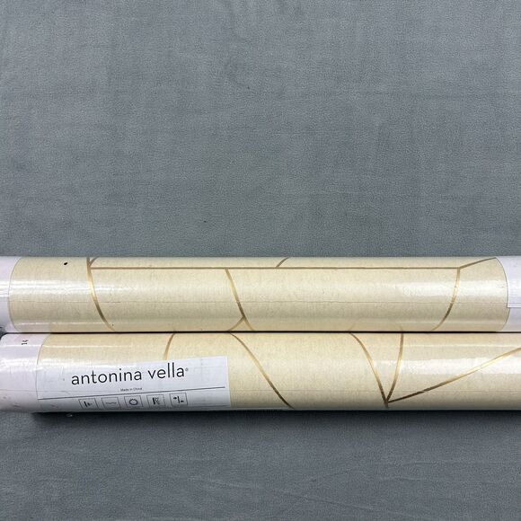 Antonina Vella Wallpaper Modern Metals Second Edition Nazca 2‎ Rolls 56.9 SQ FT - Picture 5 of 7